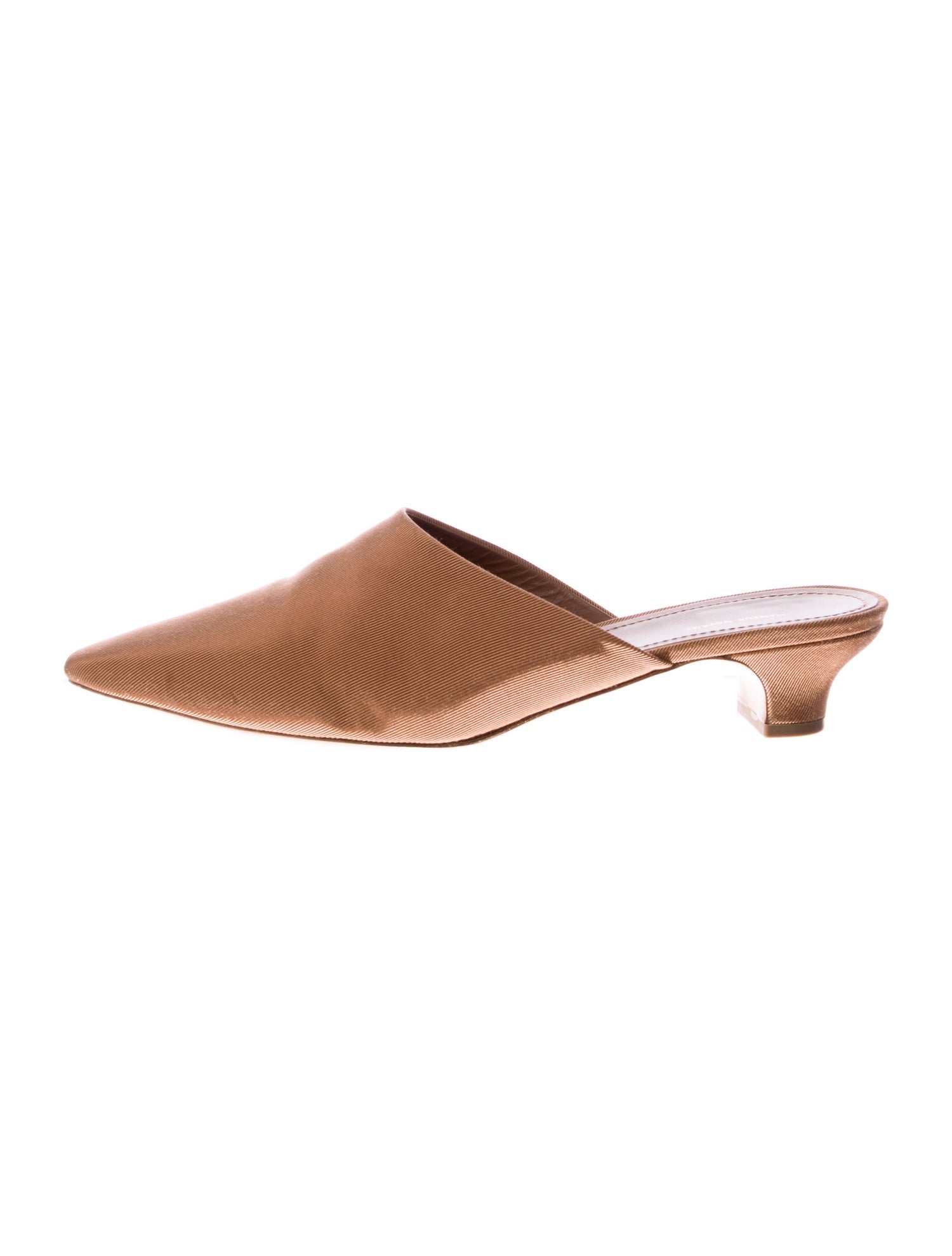 Mansur Gavriel Canvas Mules