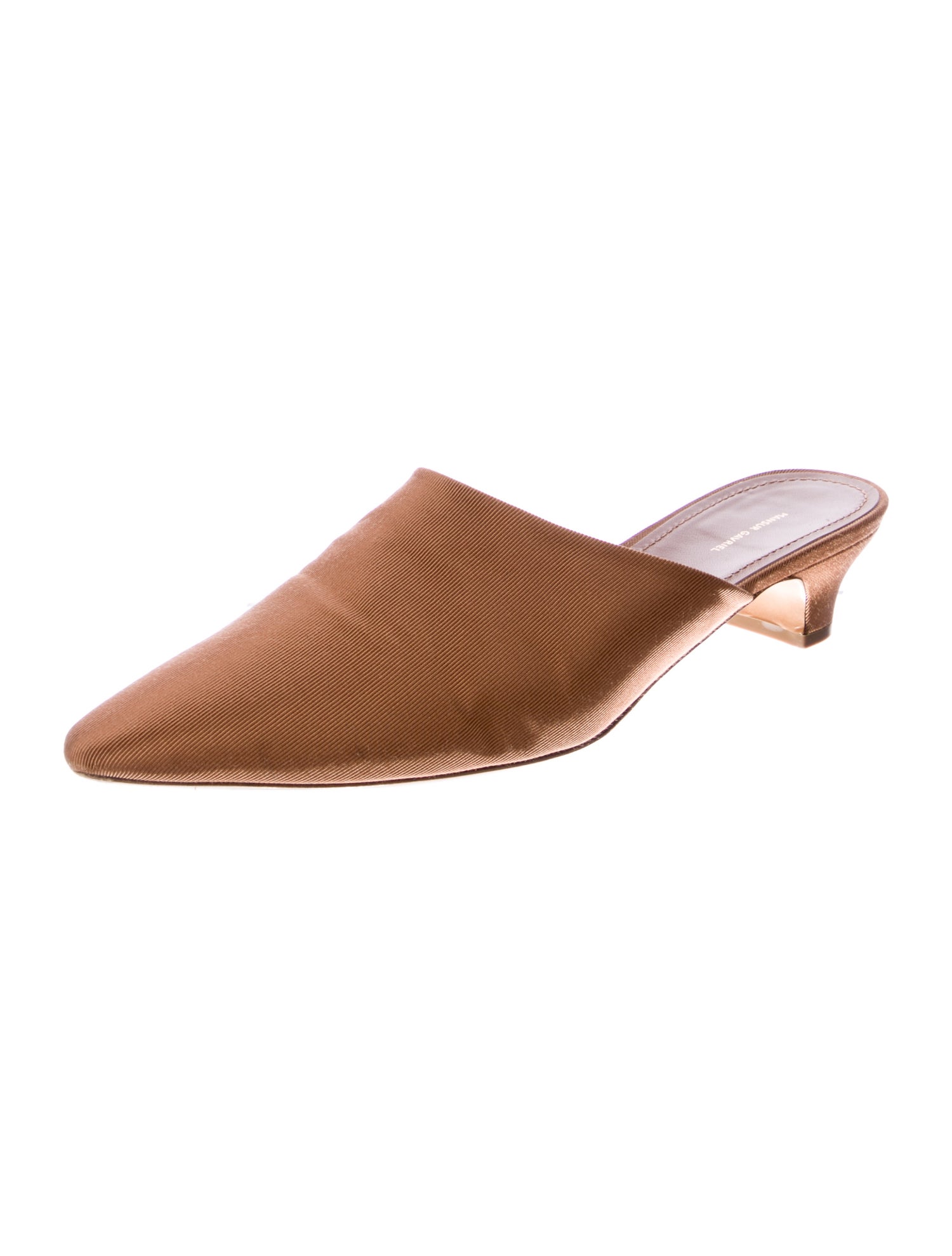 Mansur Gavriel Canvas Mules