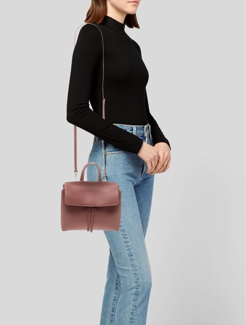 Mansur Gavriel Leather Shoulder Bag