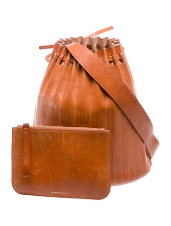 Mansur Gavriel Leather Bucket Bag