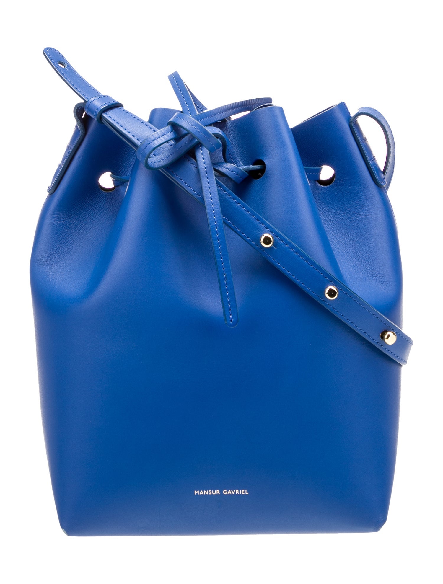 Mansur Gavriel Leather Bucket Bag