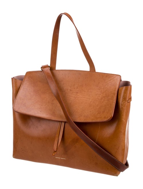 Mansur Gavriel Leather Top Handle Bag