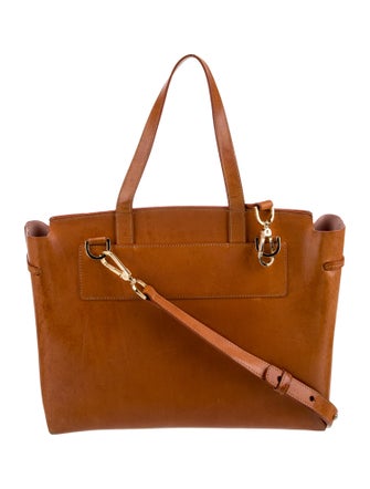 Mansur Gavriel Leather Top Handle Bag