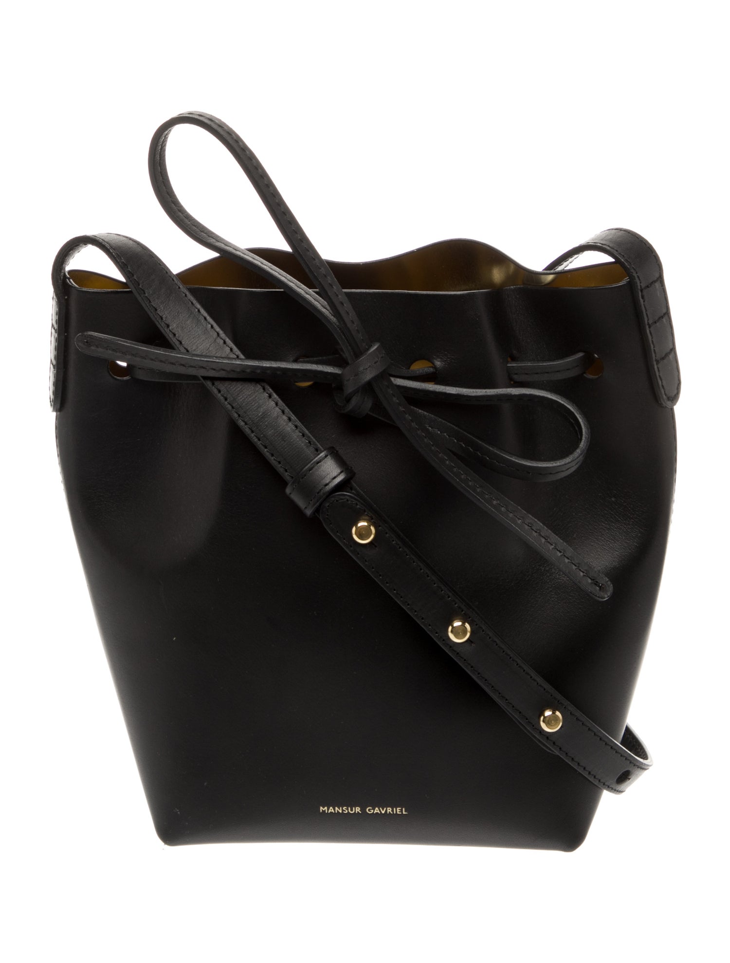 Mansur Gavriel Leather Bucket Bag