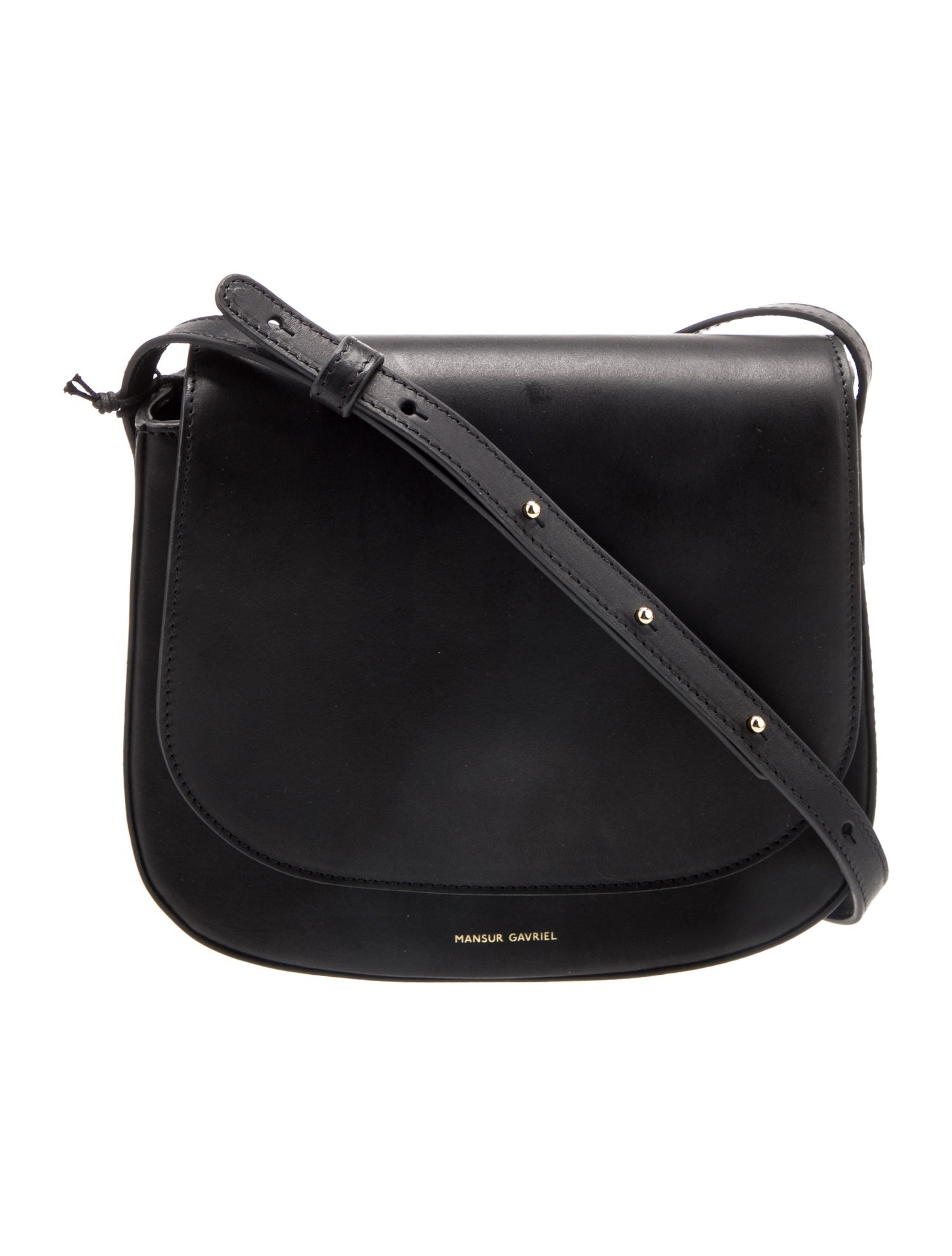 Mansur Gavriel Leather Messenger Bag