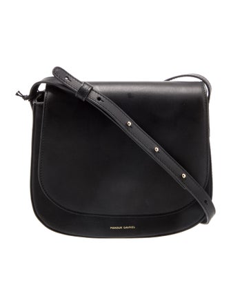 Mansur Gavriel Leather Messenger Bag