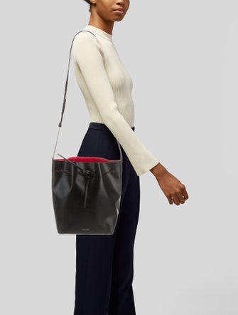 Mansur Gavriel Leather Bucket Bag