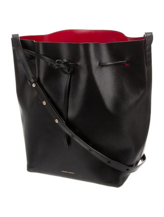 Mansur Gavriel Leather Bucket Bag