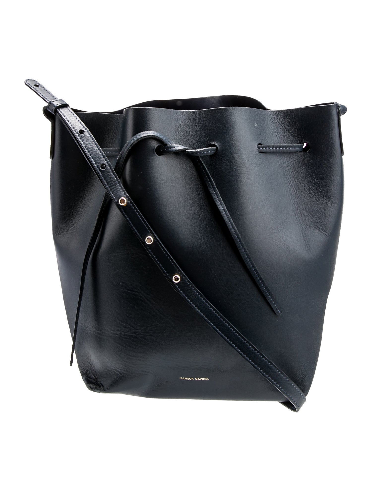 Mansur Gavriel Leather Bucket Bag