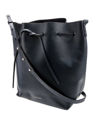 Mansur Gavriel Leather Bucket Bag