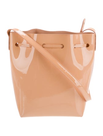 Mansur Gavriel Patent Leather Bucket Bag