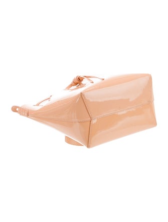 Mansur Gavriel Patent Leather Bucket Bag