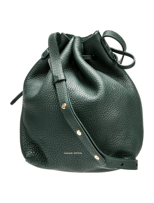 Mansur Gavriel Leather Bucket Bag