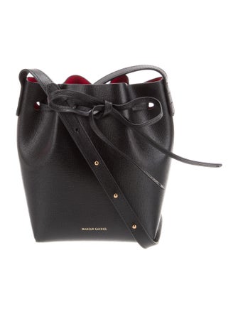 Mansur Gavriel Leather Bucket Bag