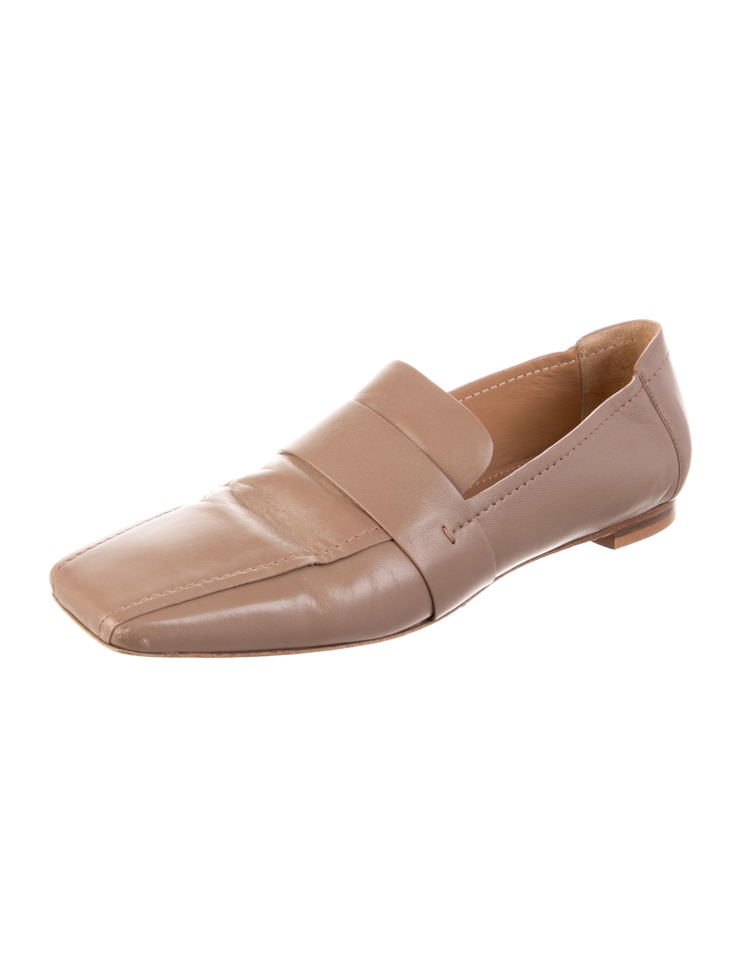Mansur Gavriel Leather Loafers