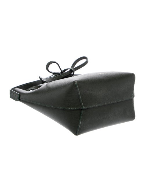 Mansur Gavriel Saffiano Leather Bucket Bag