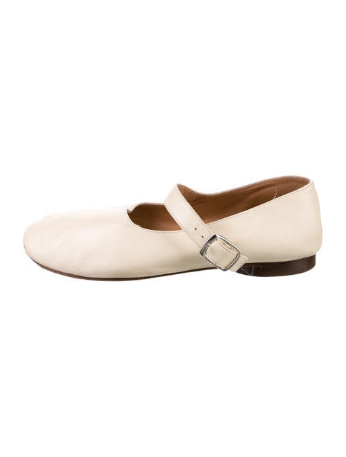 Mansur Gavriel Leather Mary Jane Flats
