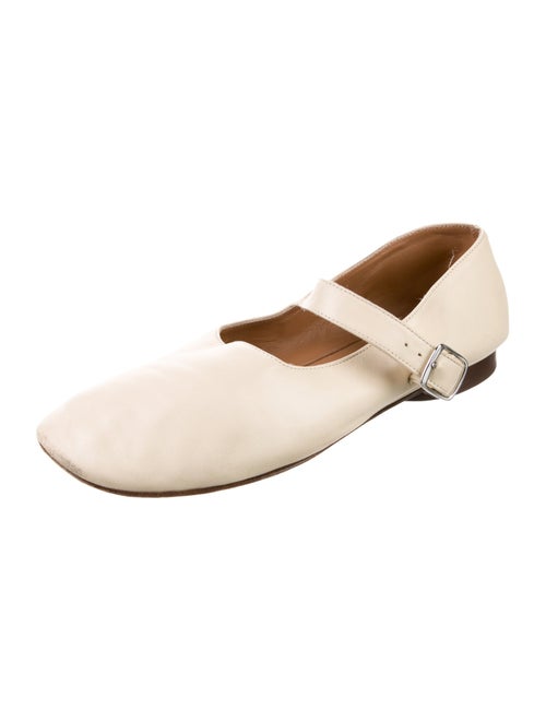 Mansur Gavriel Leather Mary Jane Flats