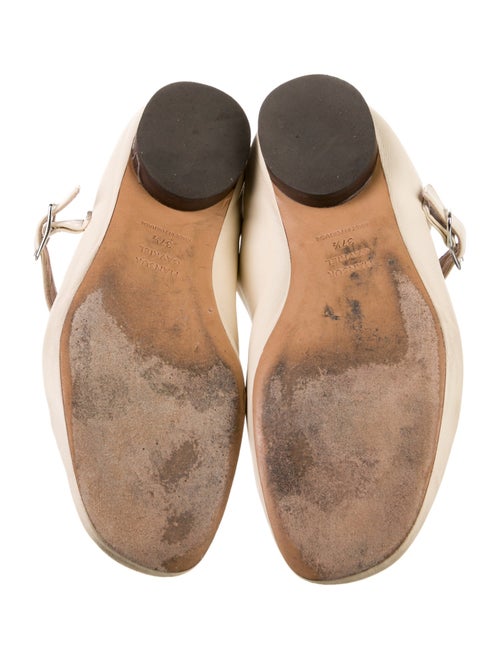 Mansur Gavriel Leather Mary Jane Flats