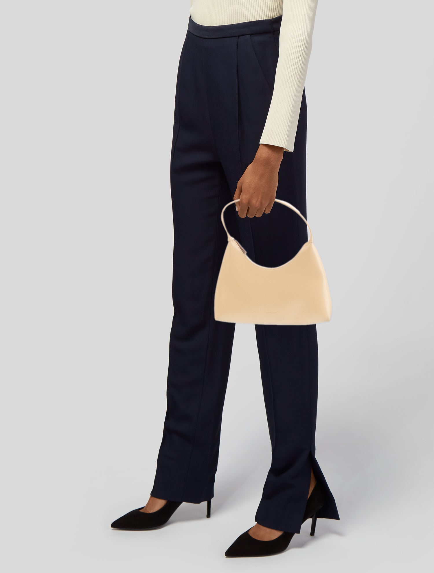 Mansur Gavriel Leather Top Handle Bag