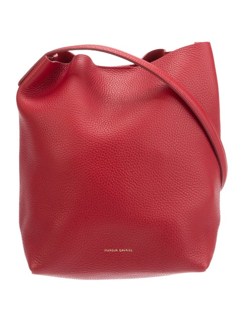 Mansur Gavriel Leather Shoulder Bag