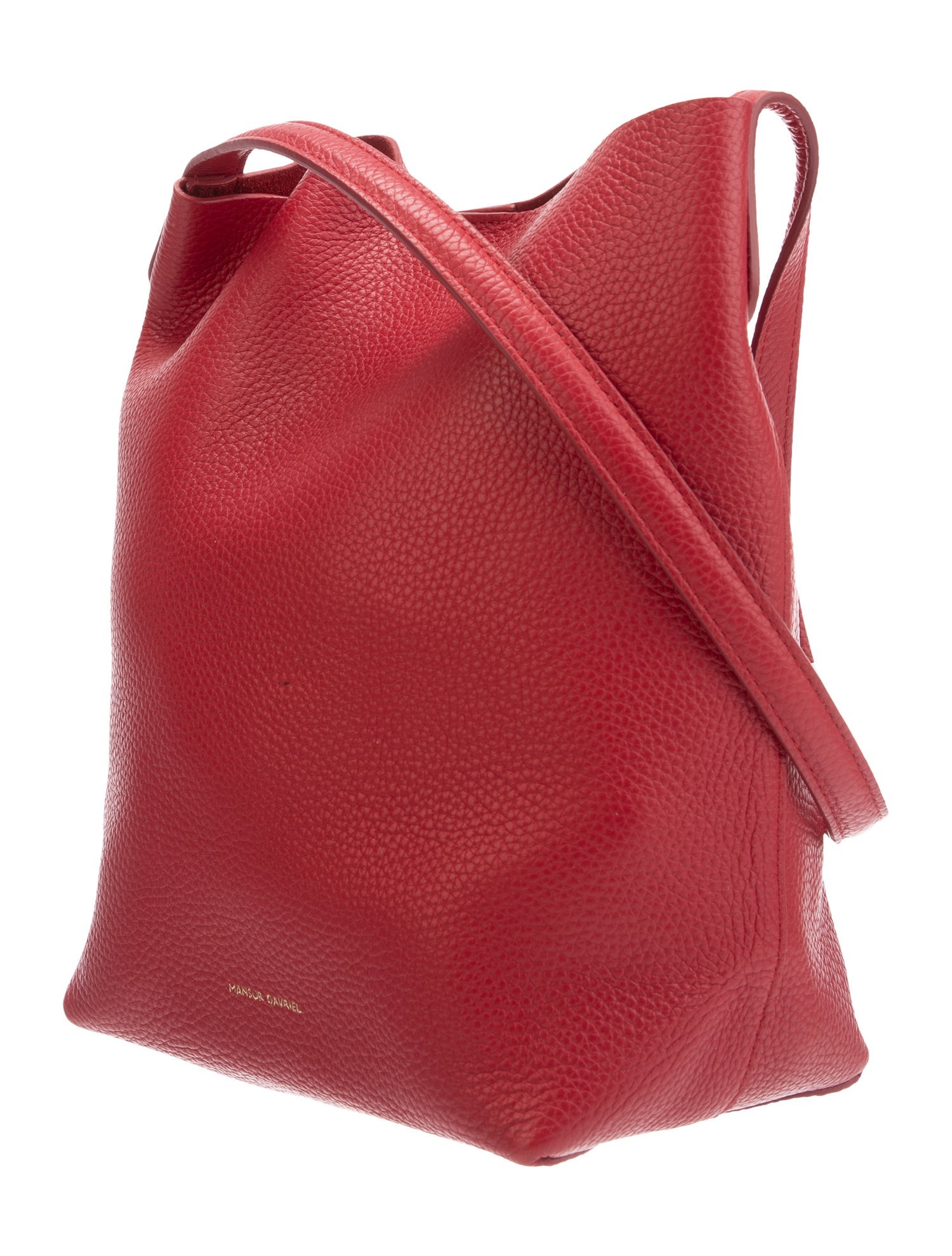 Mansur Gavriel Leather Shoulder Bag