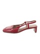 Mansur Gavriel Patent Leather Slingback Pumps