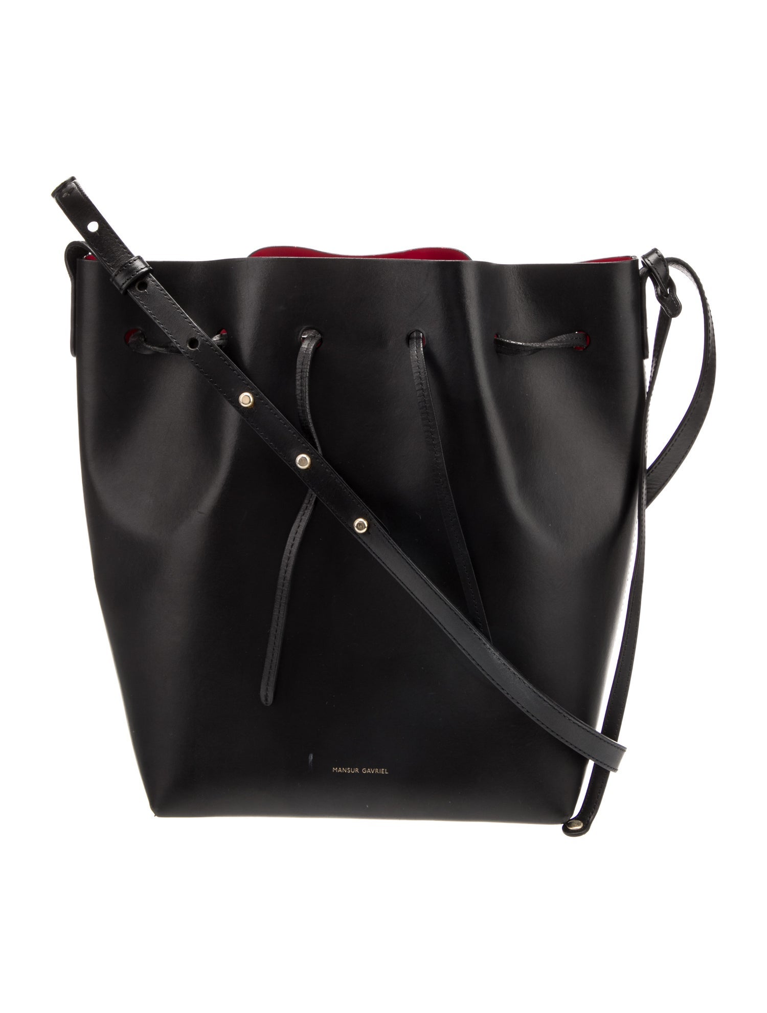Mansur Gavriel Leather Bucket Bag