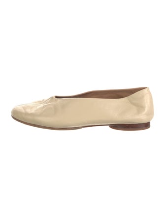 Mansur Gavriel Leather Ballet Flats