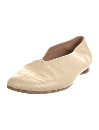 Mansur Gavriel Leather Ballet Flats