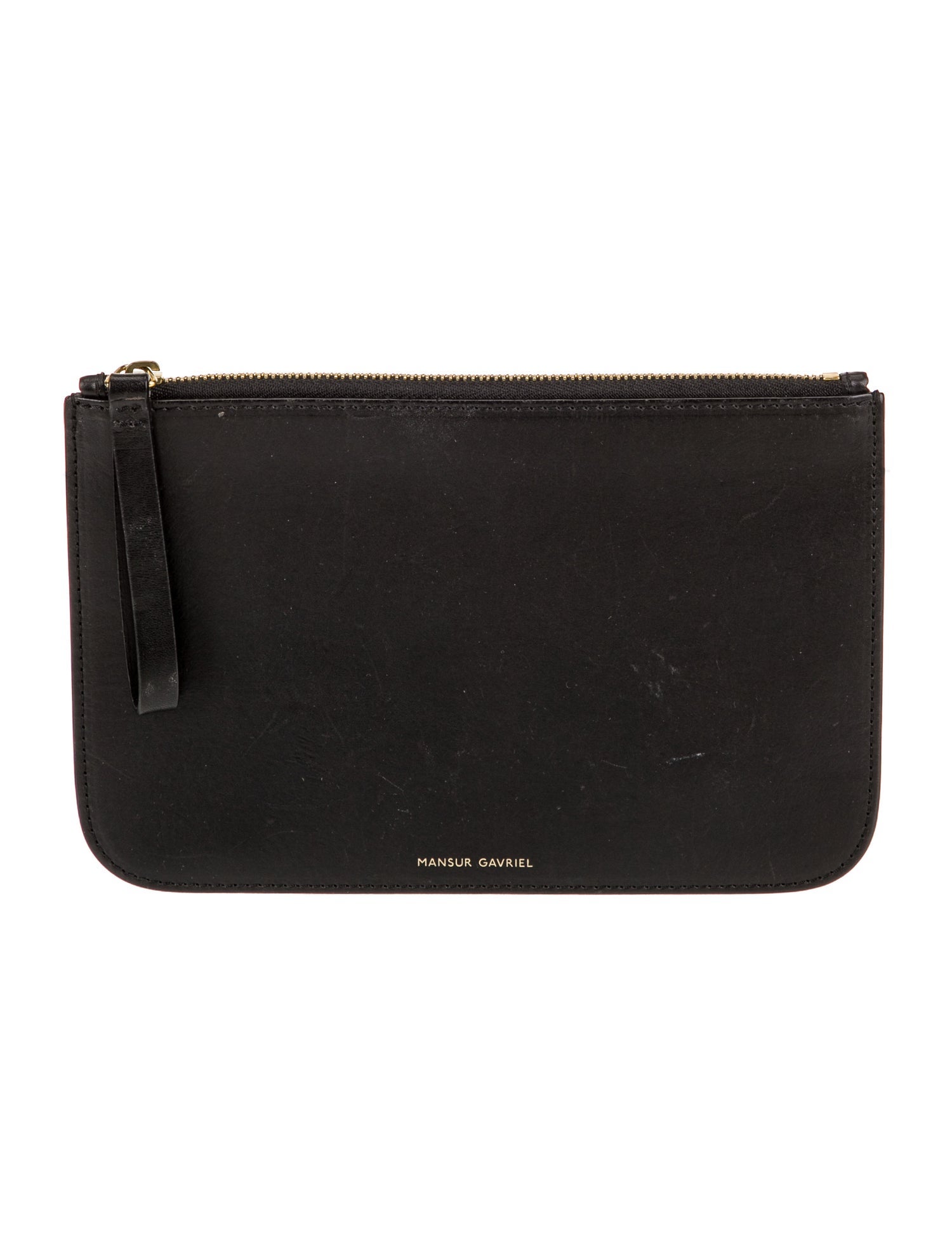Mansur Gavriel Leather Clutch