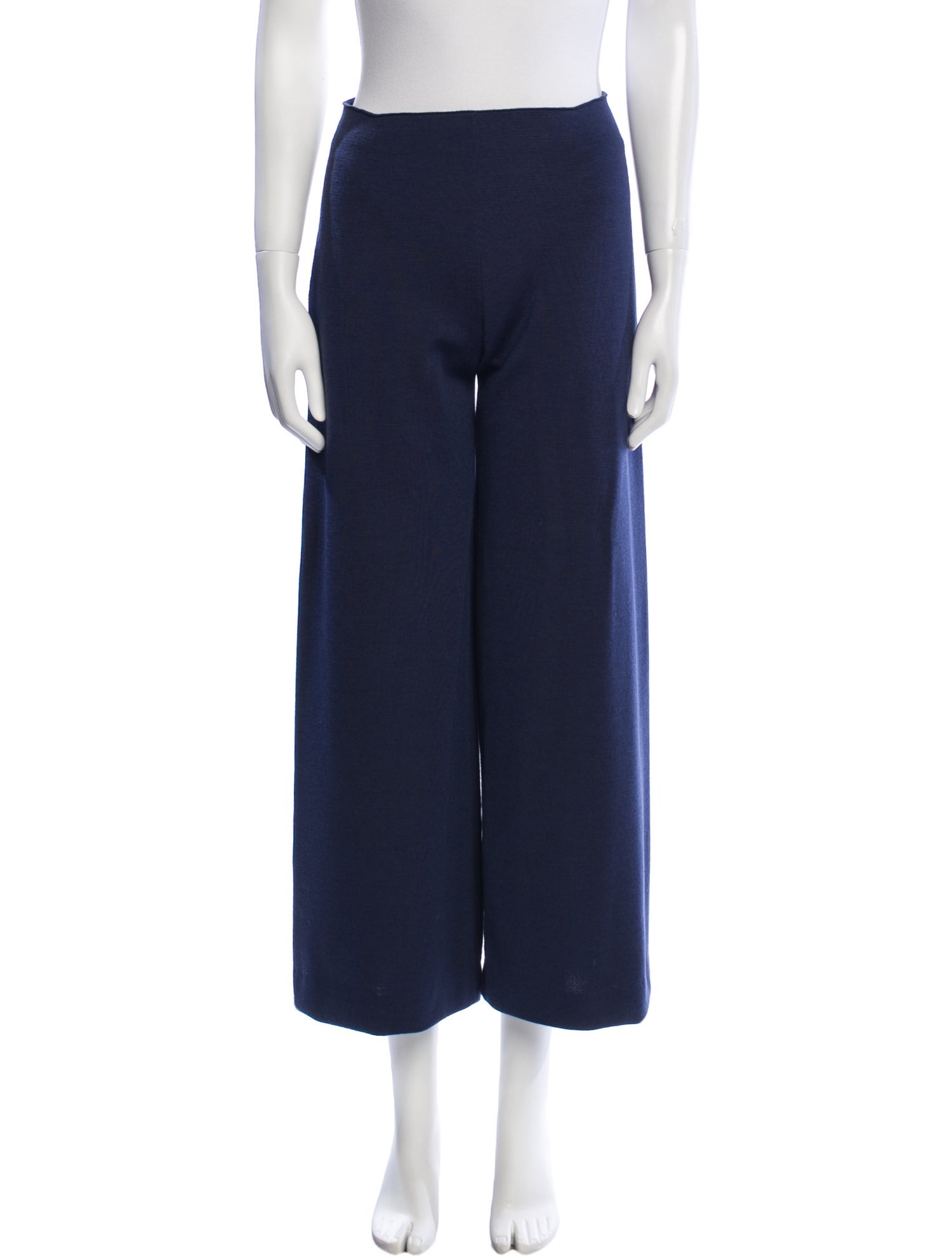 Mansur Gavriel Virgin Wool Wide Leg Pants