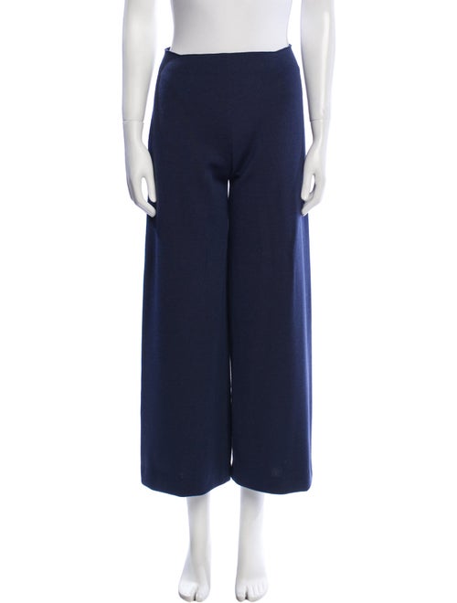 Mansur Gavriel Virgin Wool Wide Leg Pants