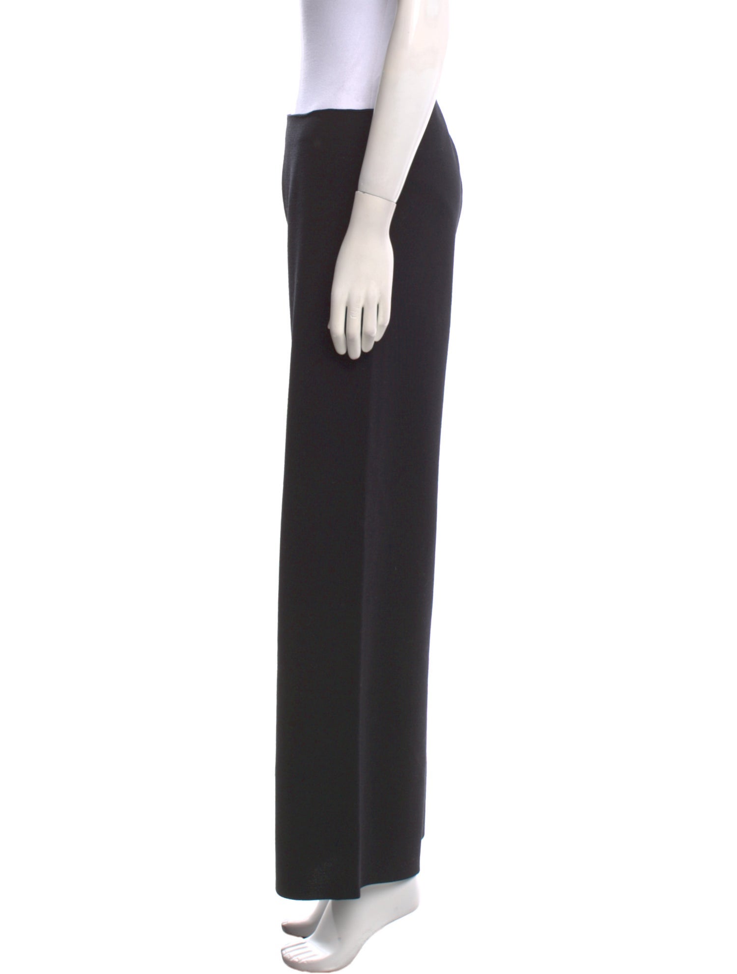 Mansur Gavriel Virgin Wool Wide Leg Pants