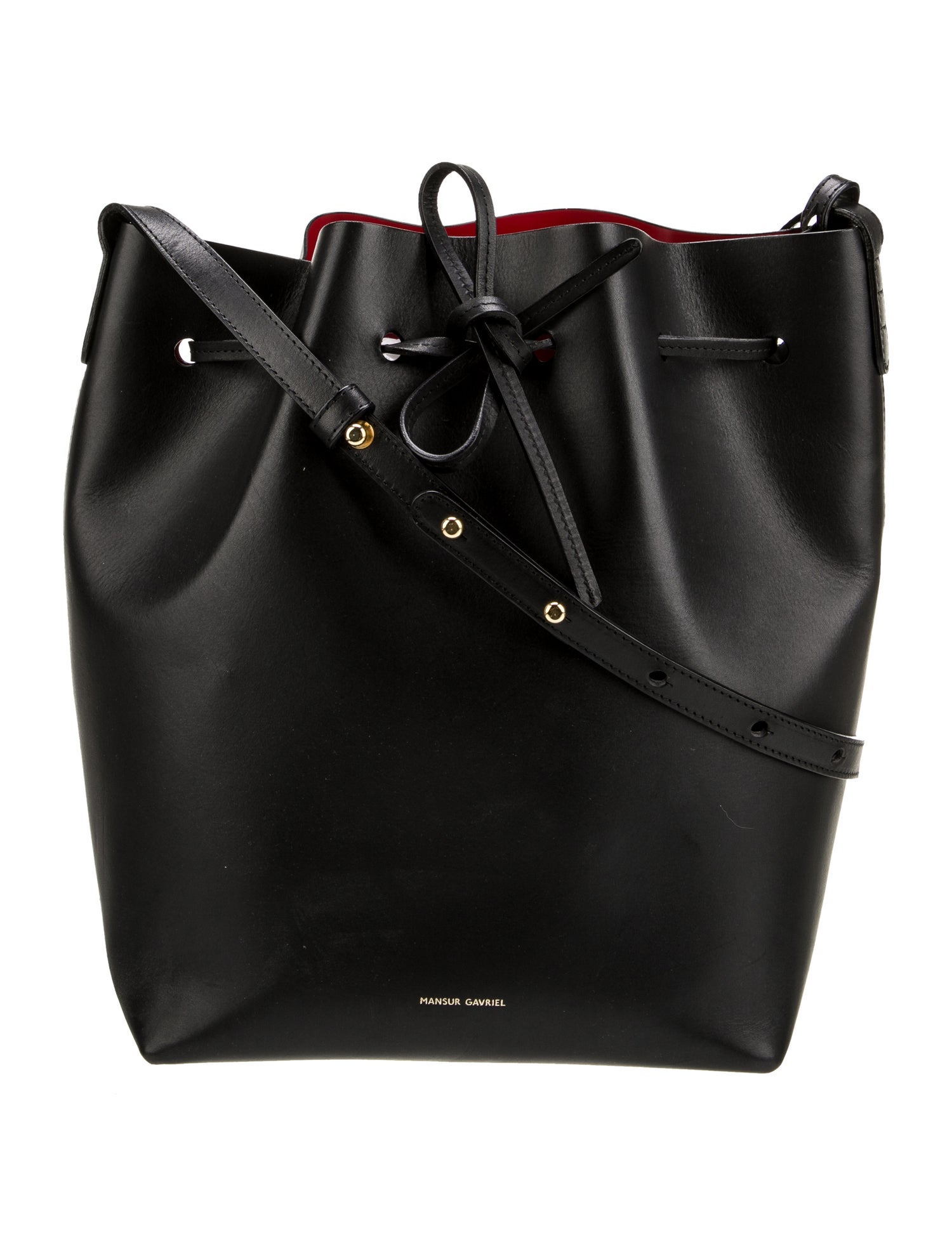 Mansur Gavriel Leather Bucket Bag