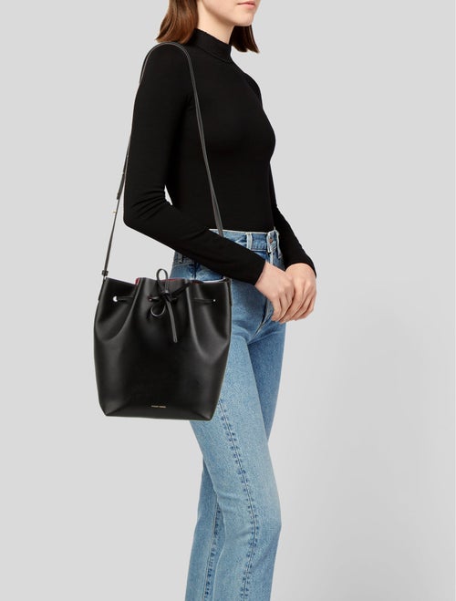 Mansur Gavriel Leather Bucket Bag