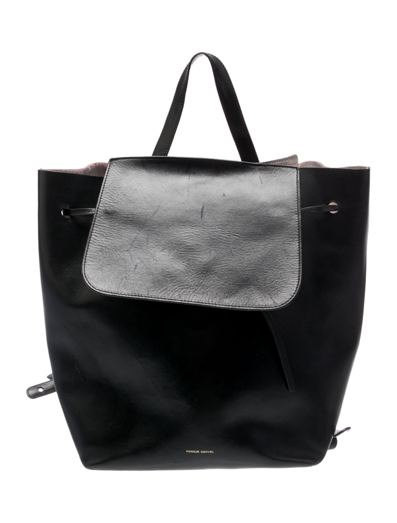 Mansur Gavriel Leather Backpack