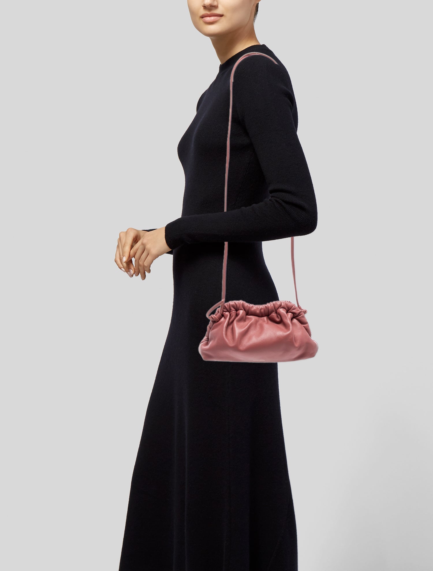 Mansur Gavriel Leather Evening Bag