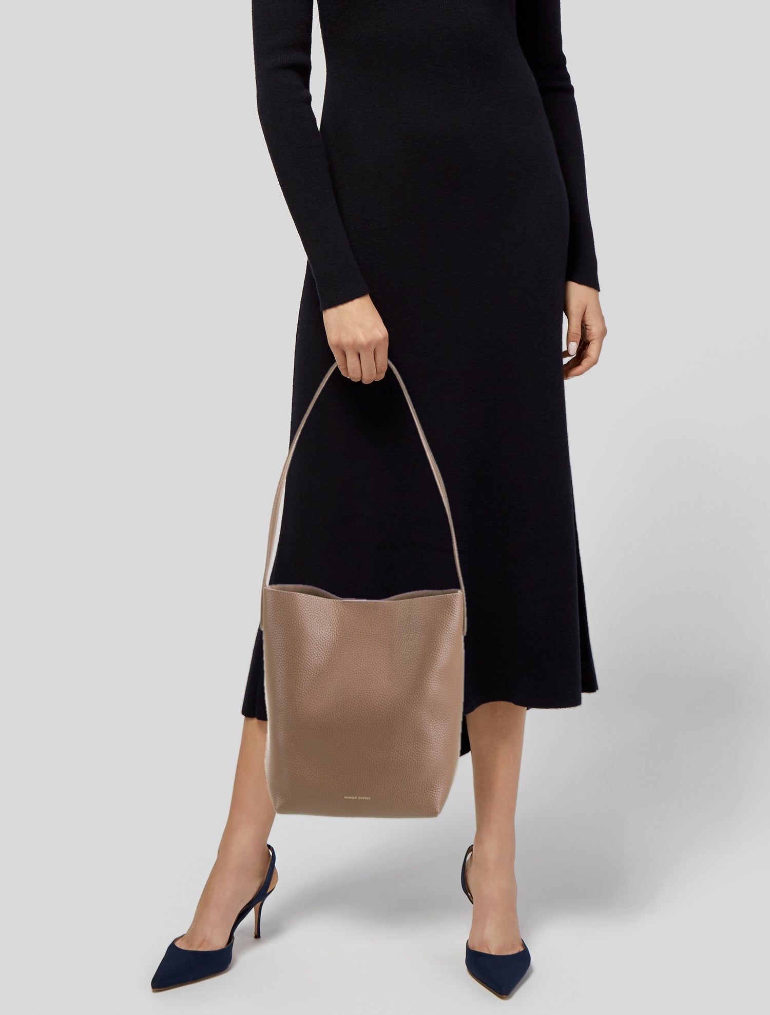 Mansur Gavriel Leather Bucket Bag