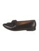 Mansur Gavriel Patent Leather Bow Accents Loafers