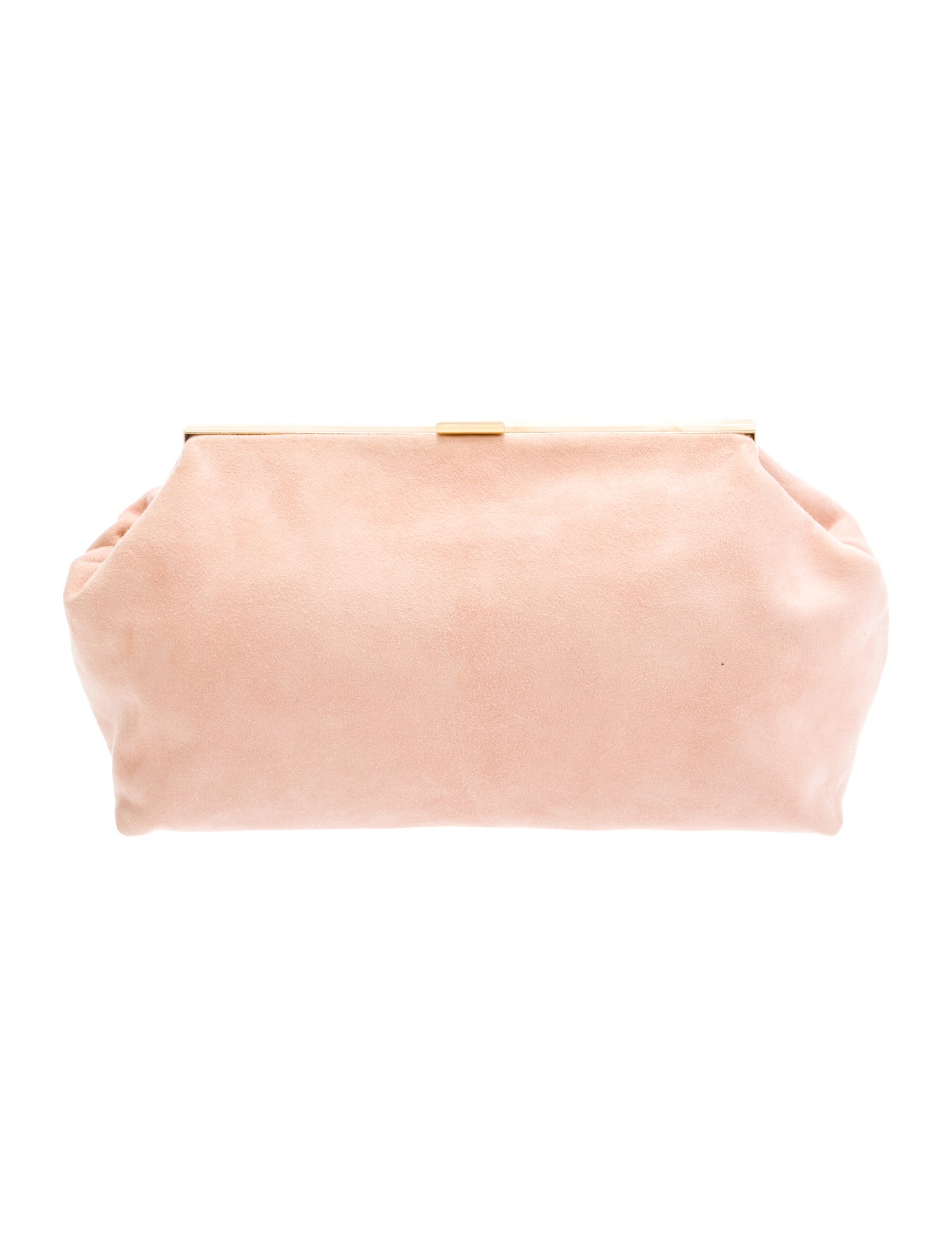 Mansur Gavriel Suede Clutch