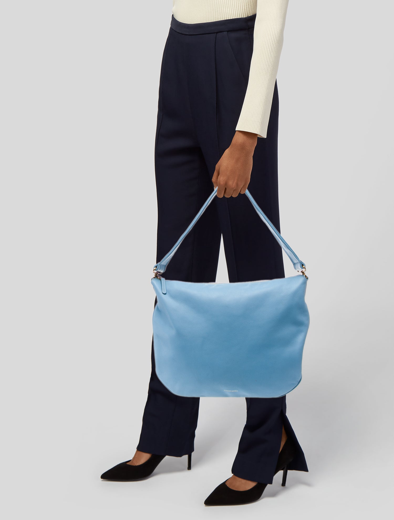 Mansur Gavriel Leather Shoulder Bag