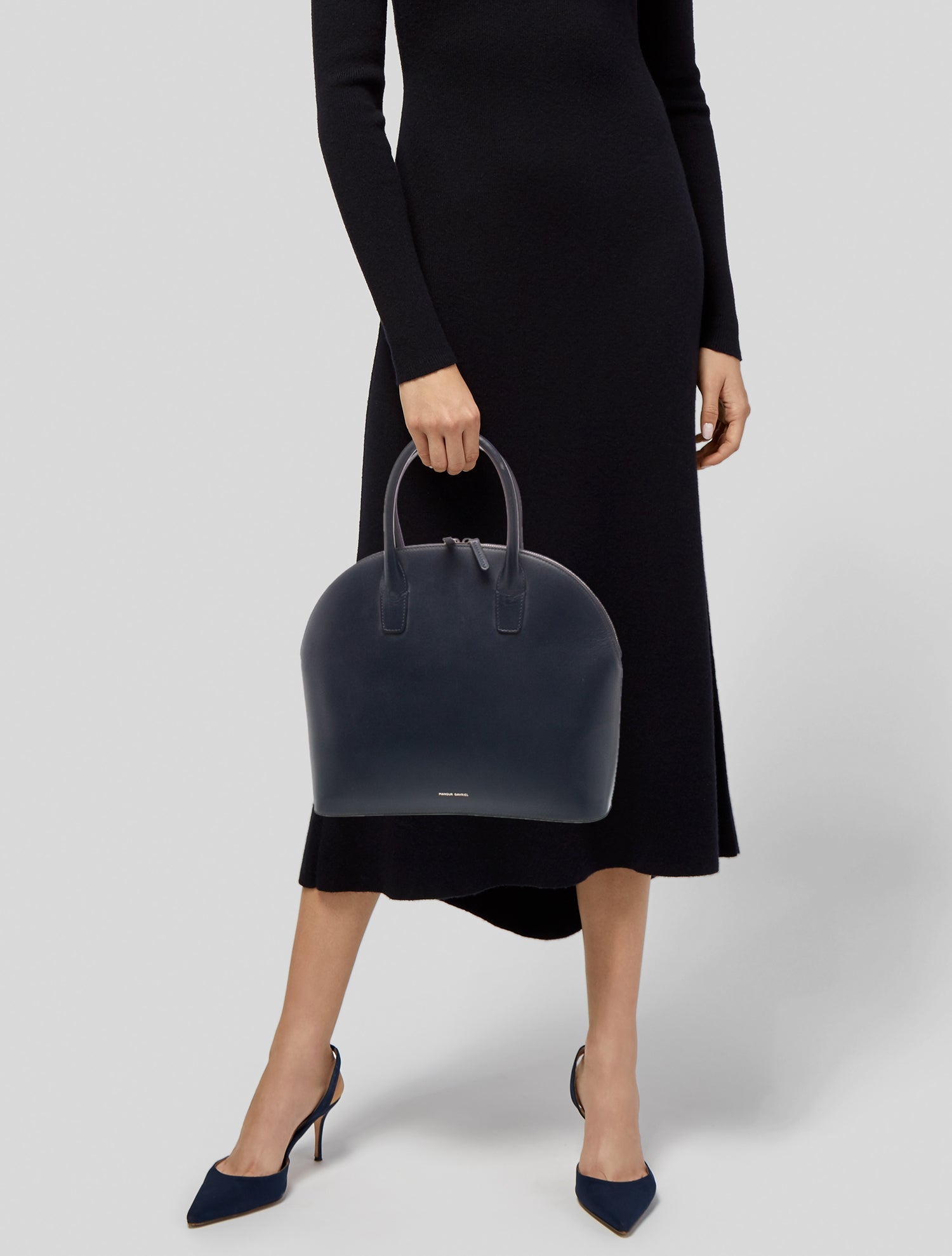 Mansur Gavriel Leather Top Handle Bag