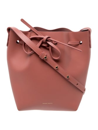 Mansur Gavriel Leather Bucket Bag