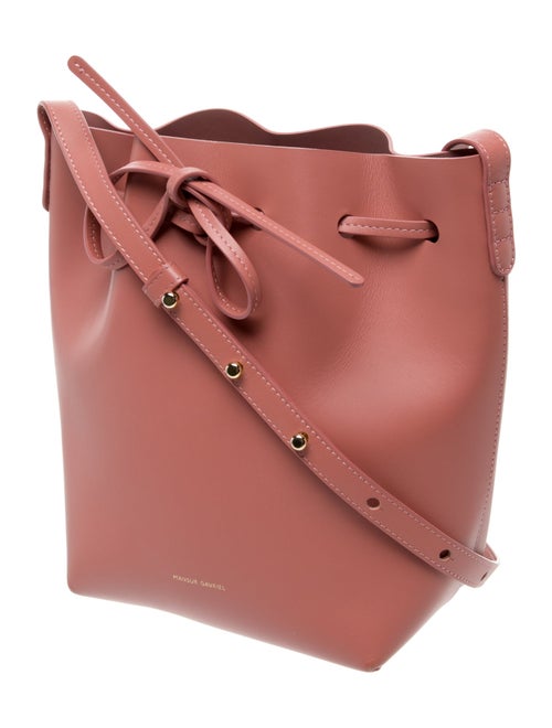 Mansur Gavriel Leather Bucket Bag