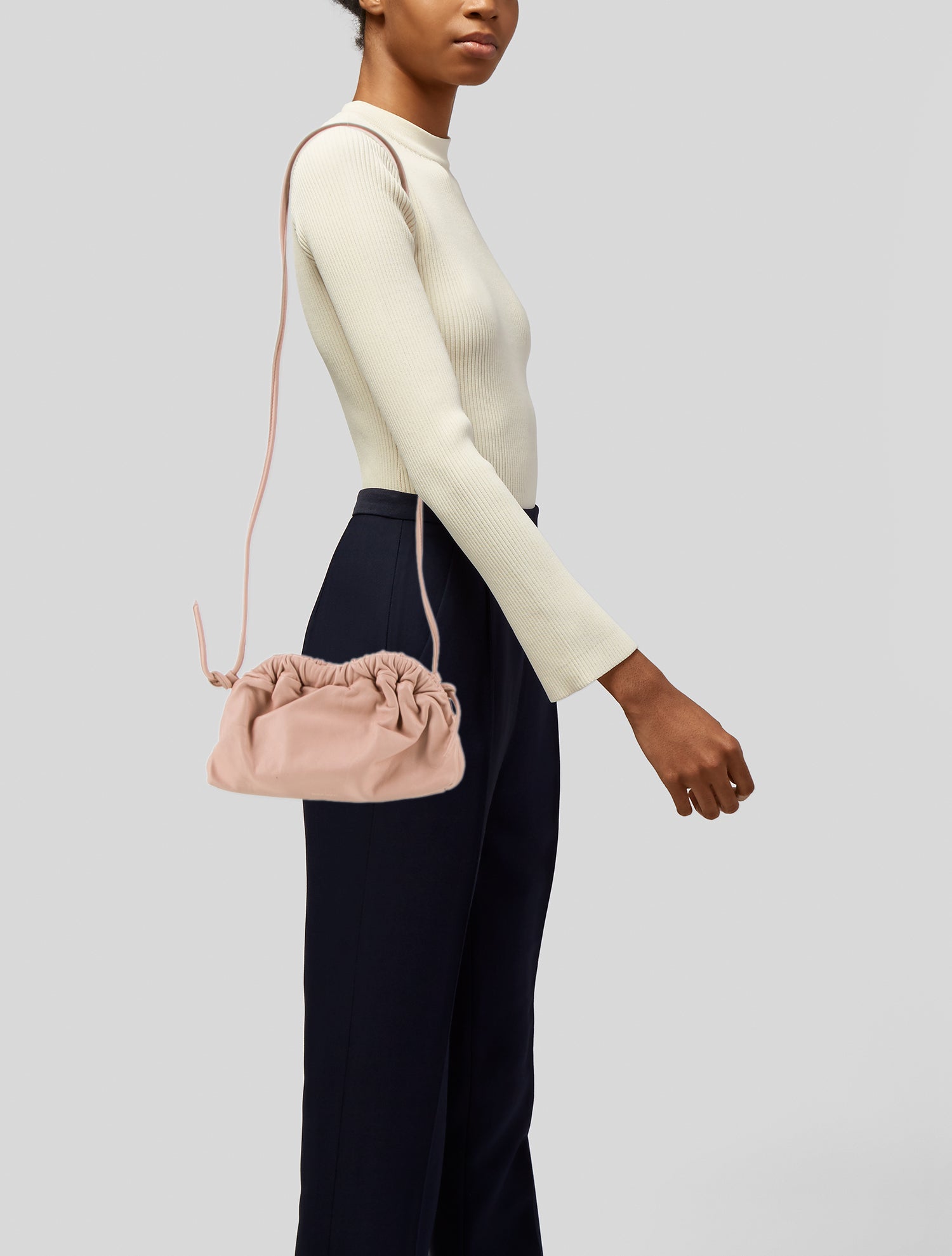 Mansur Gavriel Leather Crossbody Bag