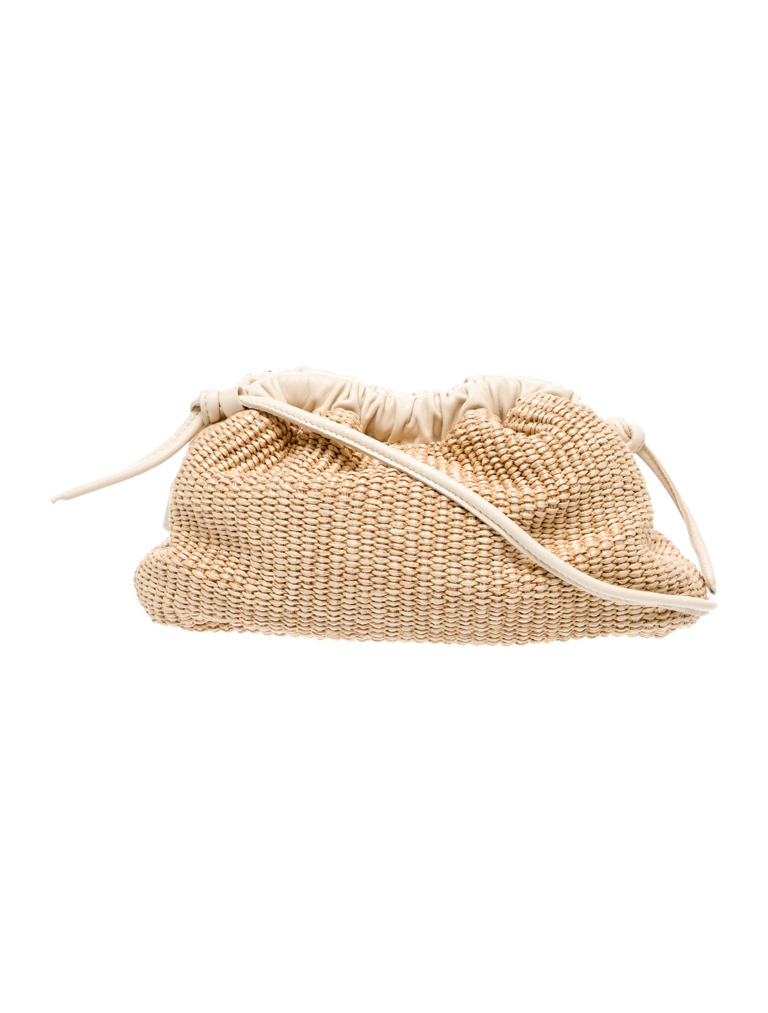 Mansur Gavriel Straw Crossbody Bag