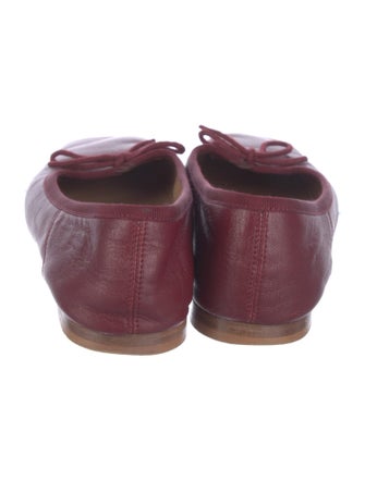 Mansur Gavriel Leather Ballet Flats