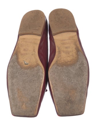 Mansur Gavriel Leather Ballet Flats