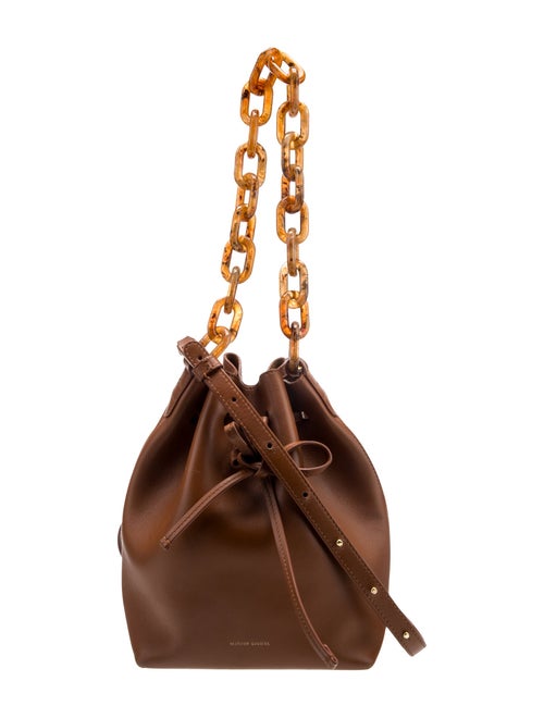 Mansur Gavriel Leather Bucket Bag